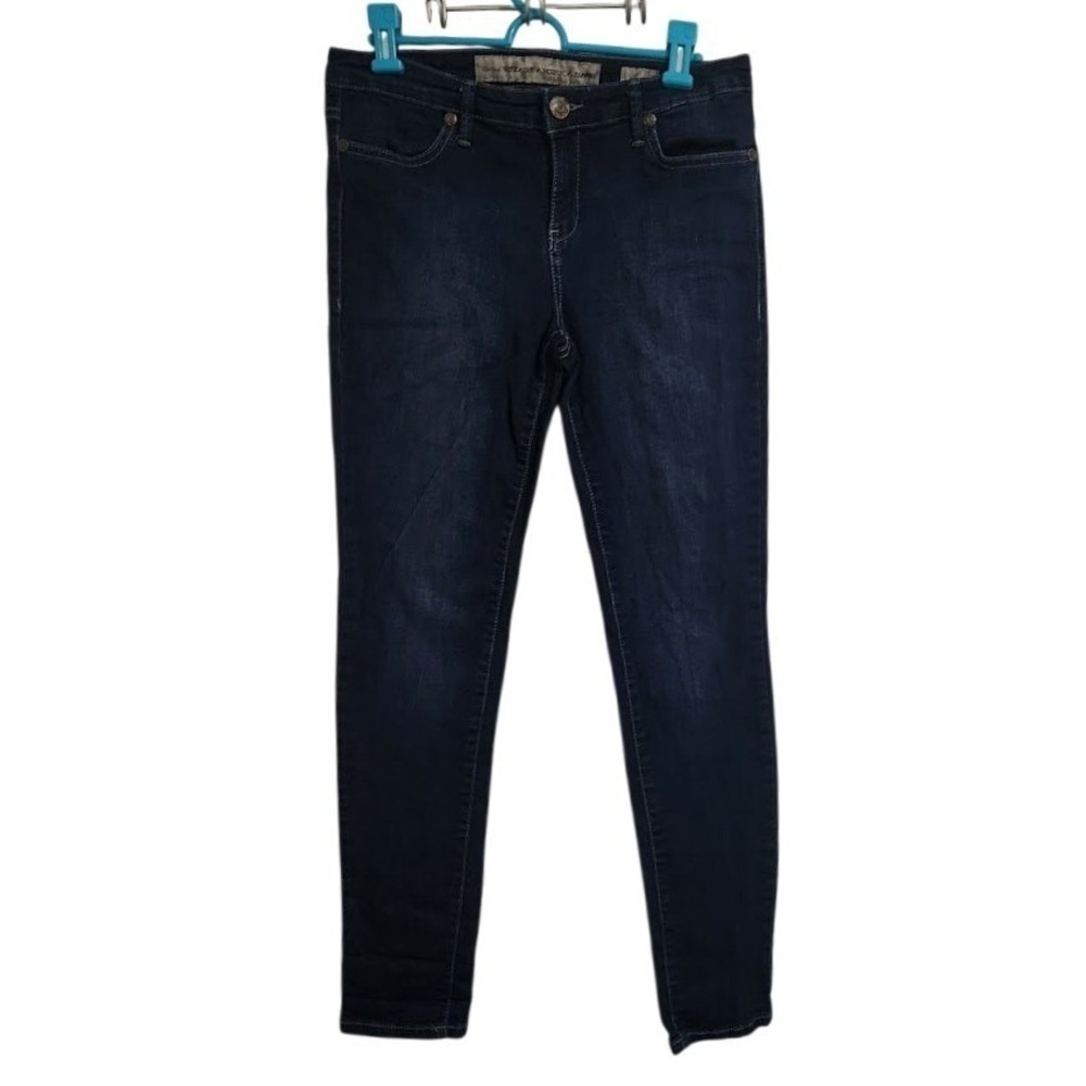 Nine West Vintage America Jeggings Women's Size 8 Dark Wash Skinny Jeans G19